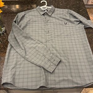 Men’s Mammut long sleeve gray/green shirt XL